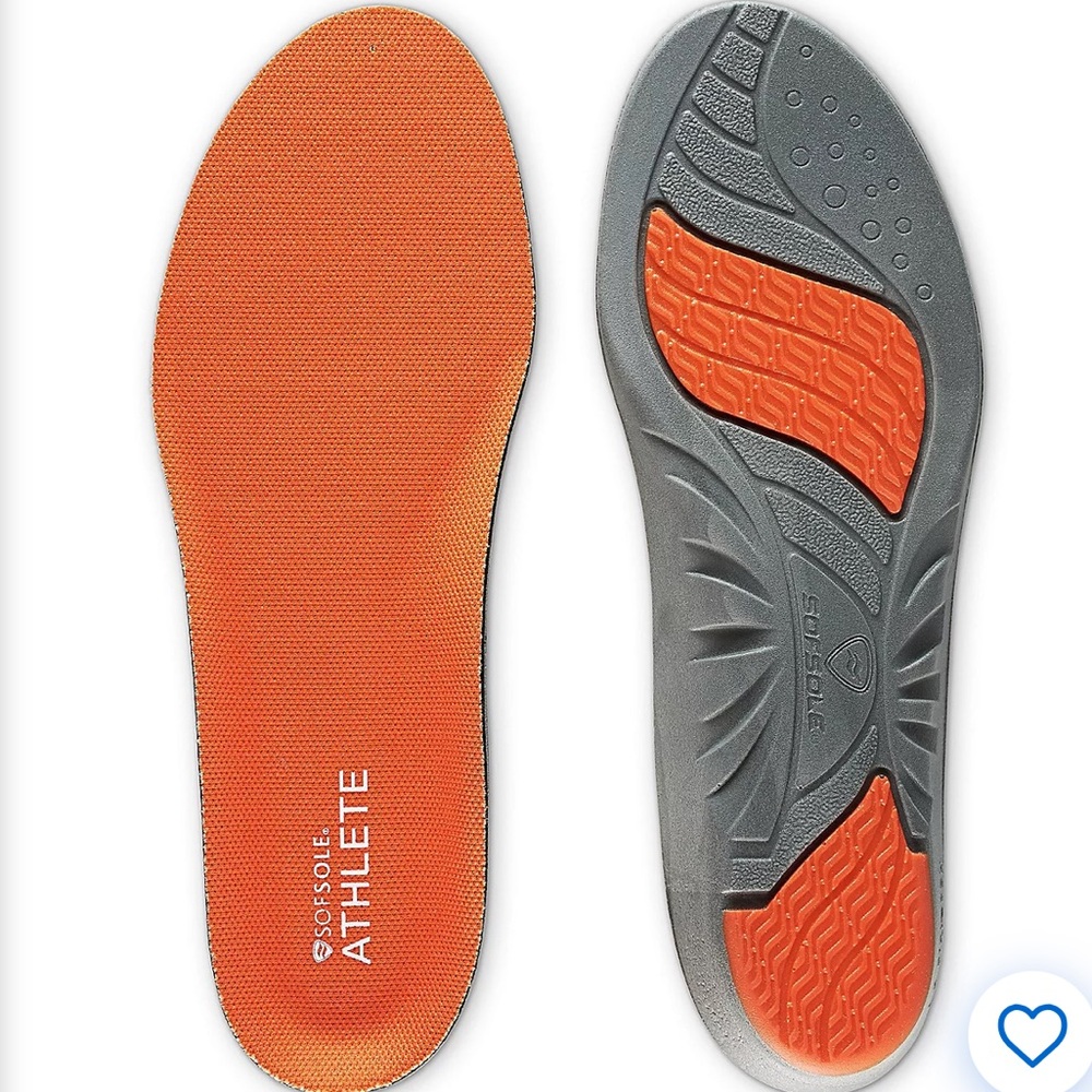 Sof Sole Women's Size 5 -11
Athlete Insoles New